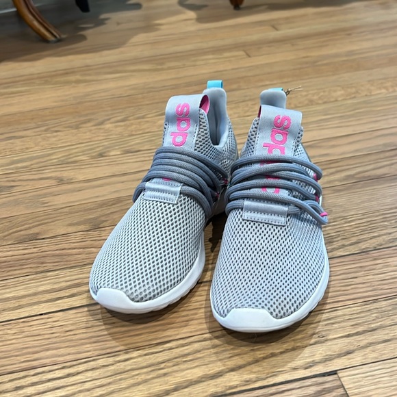 NEW Adidas Sneakers - Lite Racer Adapt - Size 3.5 - Picture 2 of 7